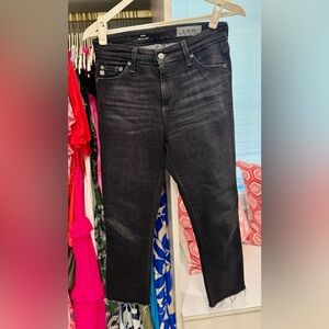 AG jeans Mari in a faded black